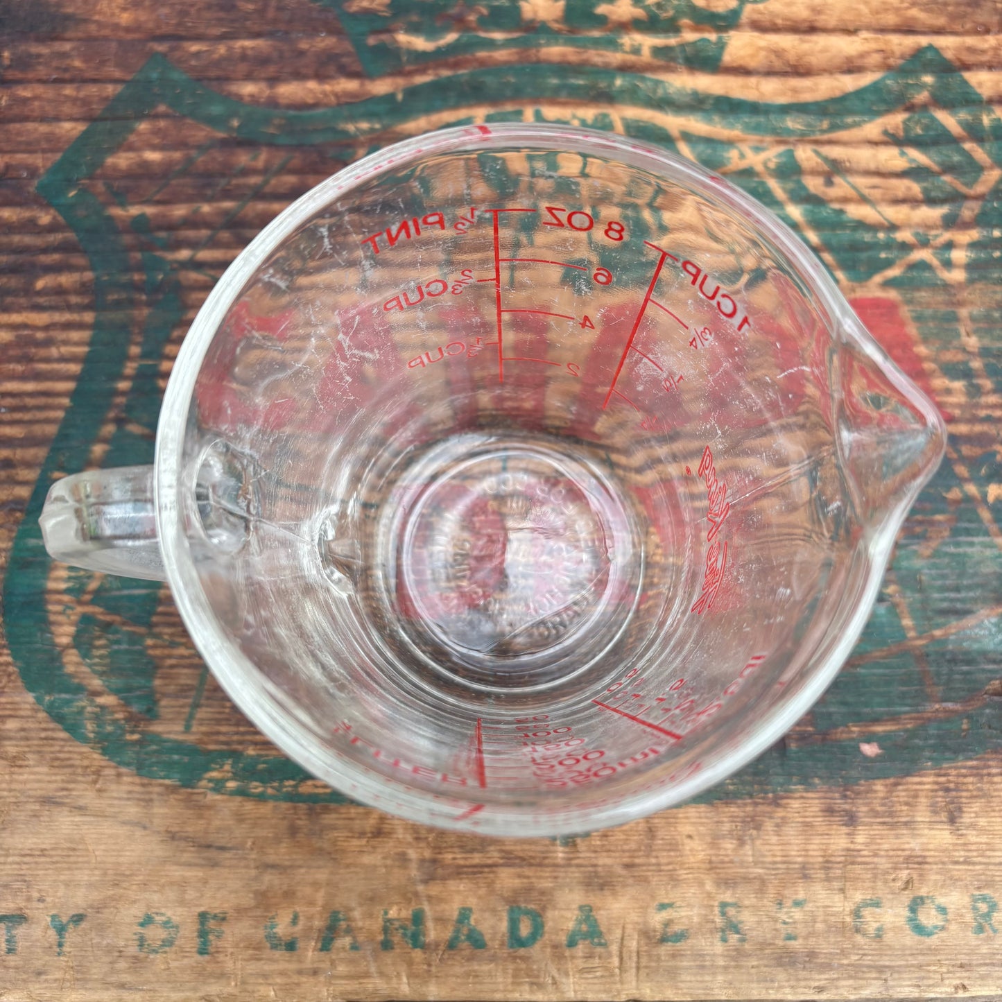 【1960s-1970s USA vintage】Fire-King measuring cup