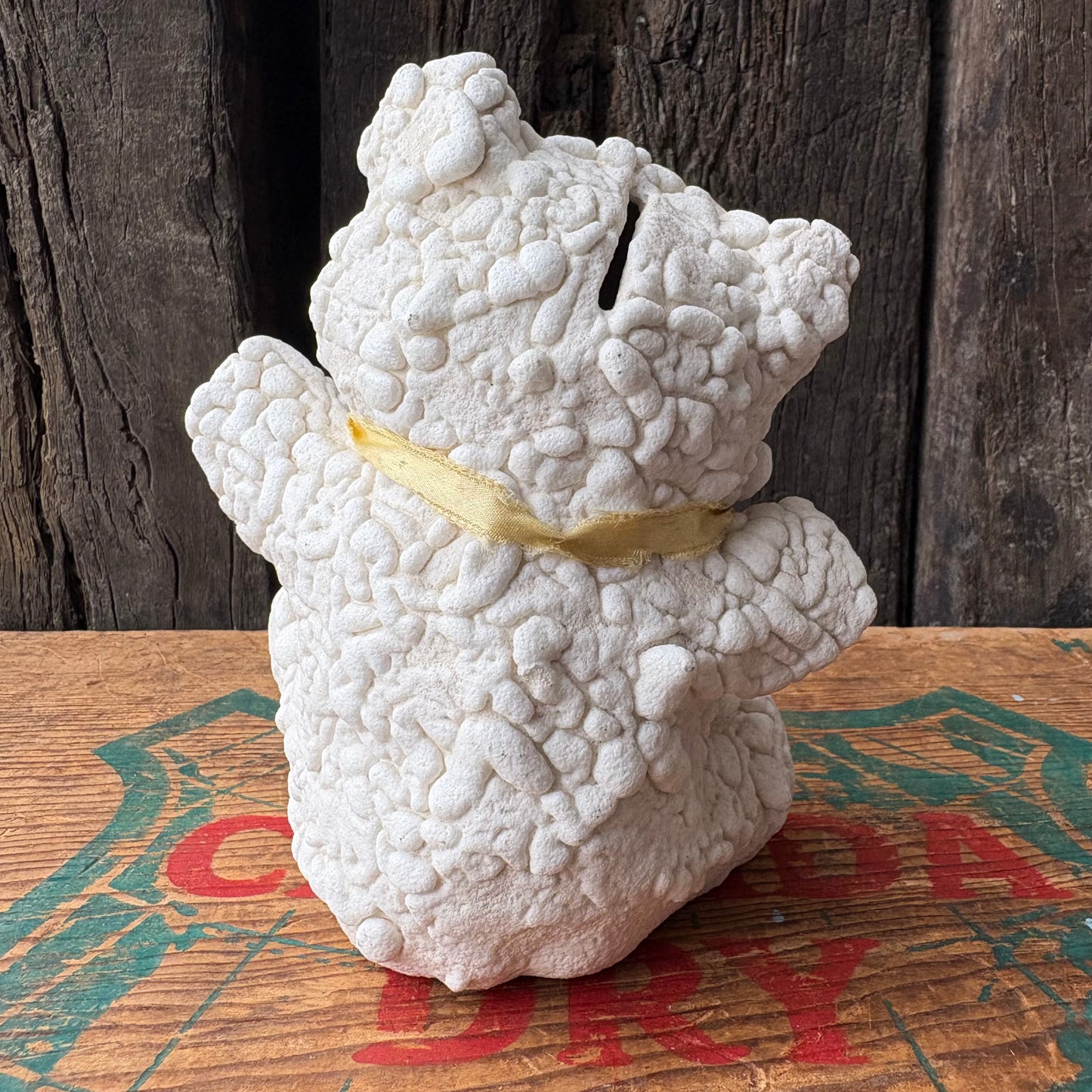 【USA vintage】teddy bear coin bank