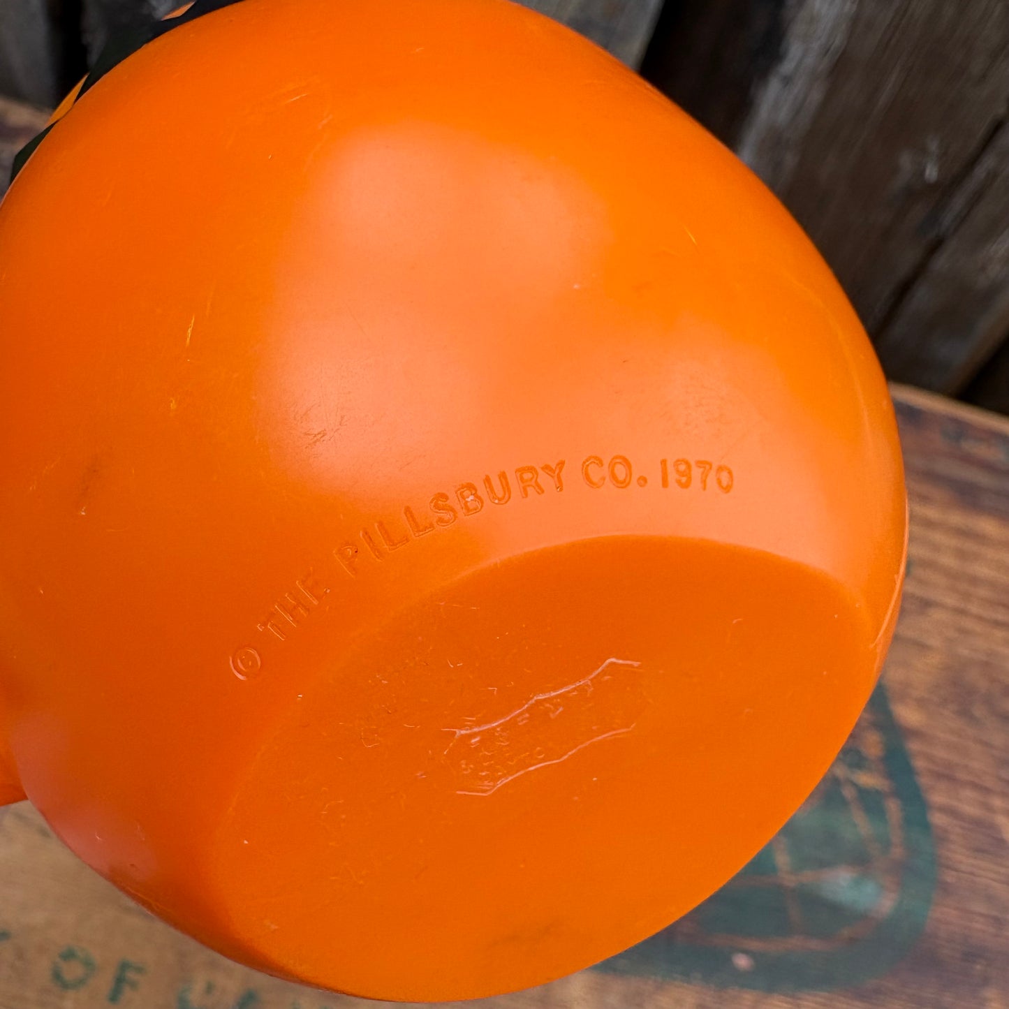 【1970 USA vintage】FunnyFace mug cup Jolly Olly