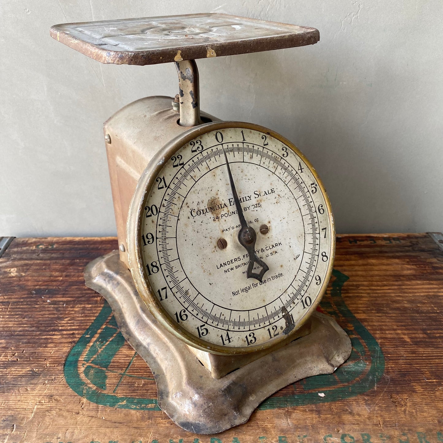 【1900s USA vintage】COLUMBIA FAMILY SCALE