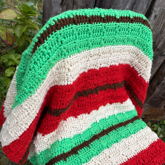 【USA vintage】granny blanket