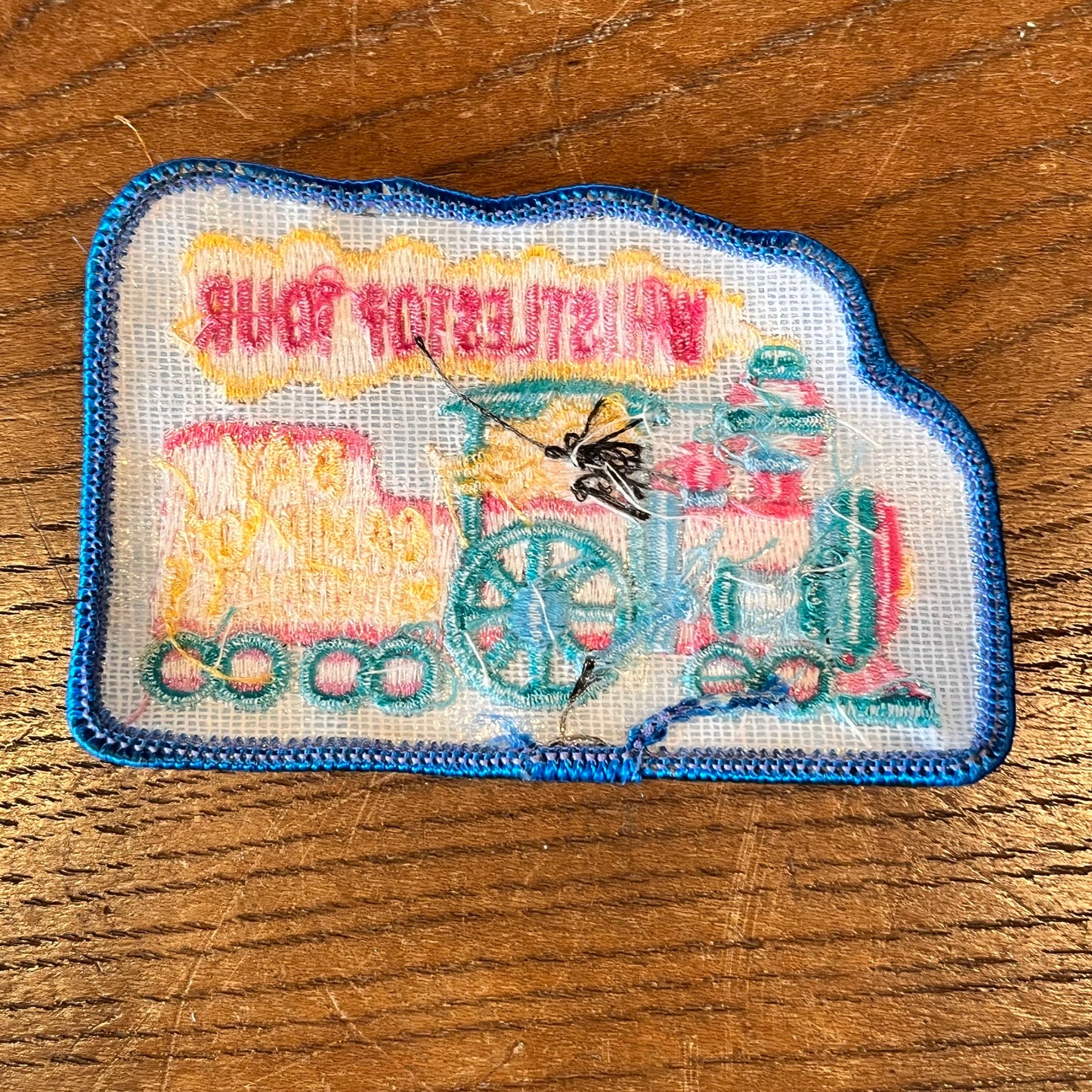 【USA vintage】ワッペン WHISTLESTOP TOUR DAY CAMP