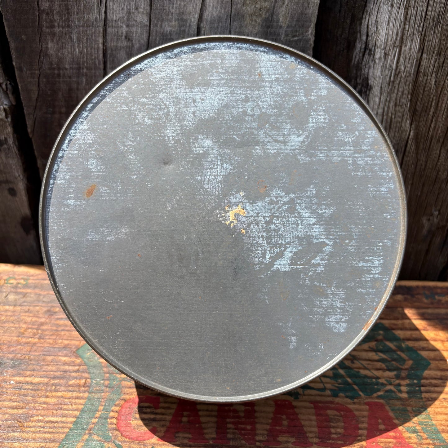 【1970s USA vintage 】Flower tin can