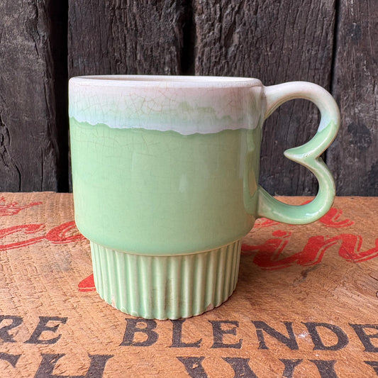 【1970s JAPAN Vintage】mugcup Green