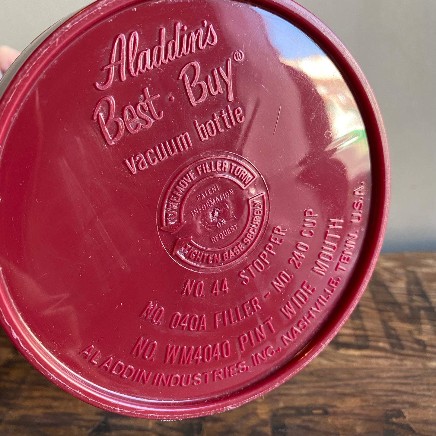 【USA vintage】Aladdin vacuum bottle スープジャー 水筒