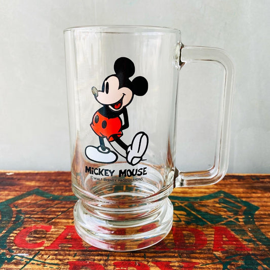 【1970s USA vintage】Disney mickey beer mug