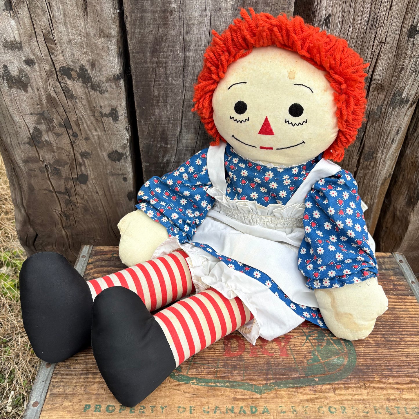 【1970s USA vintage】Raggedy Ann doll