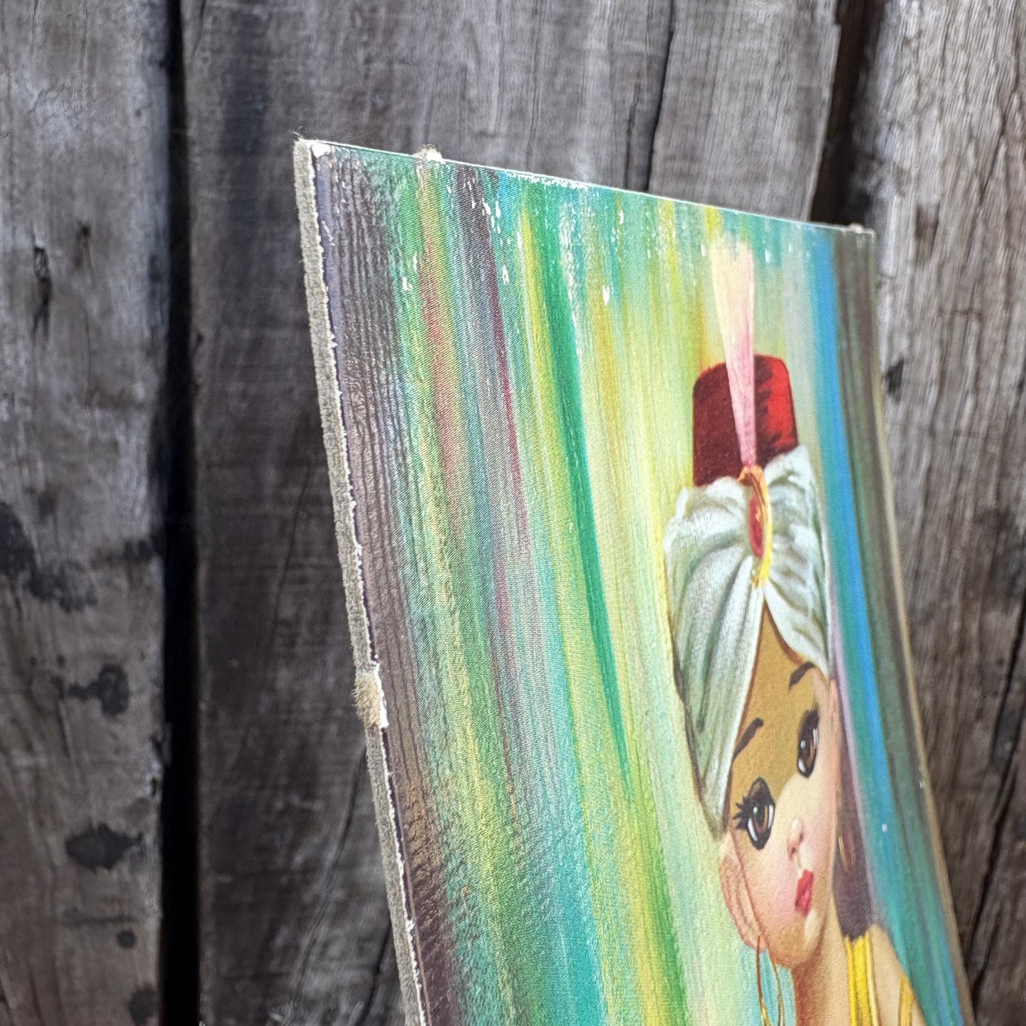 【1960s USA vintage】EDEN BIG EYES wall art 5