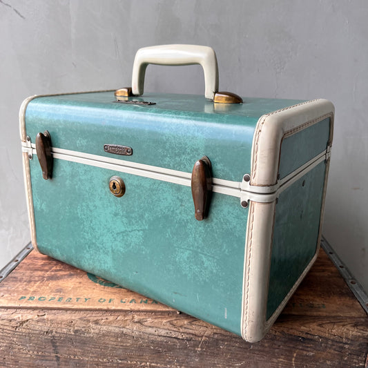 【50s USA vintage】Samsonite Travel Train Case