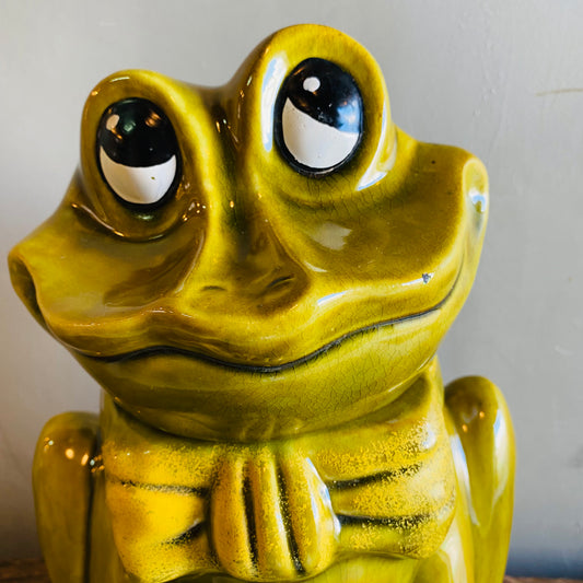 【1960s USA ビンテージ】FROG カエル クッキージャー