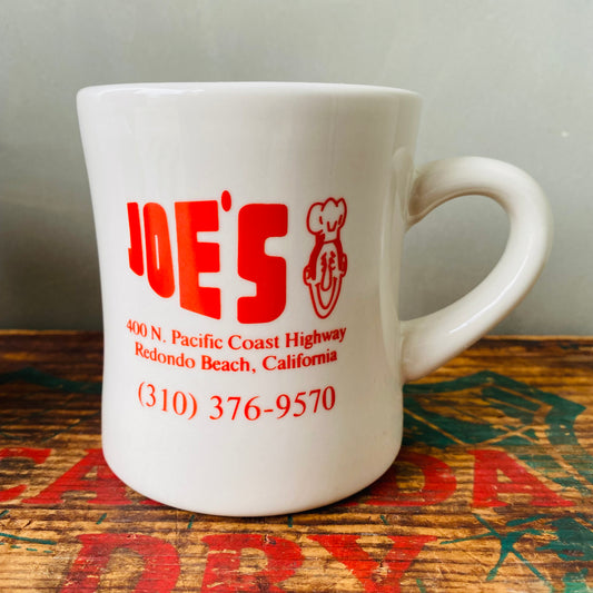 EAT AT JOE'S マグカップ レッド