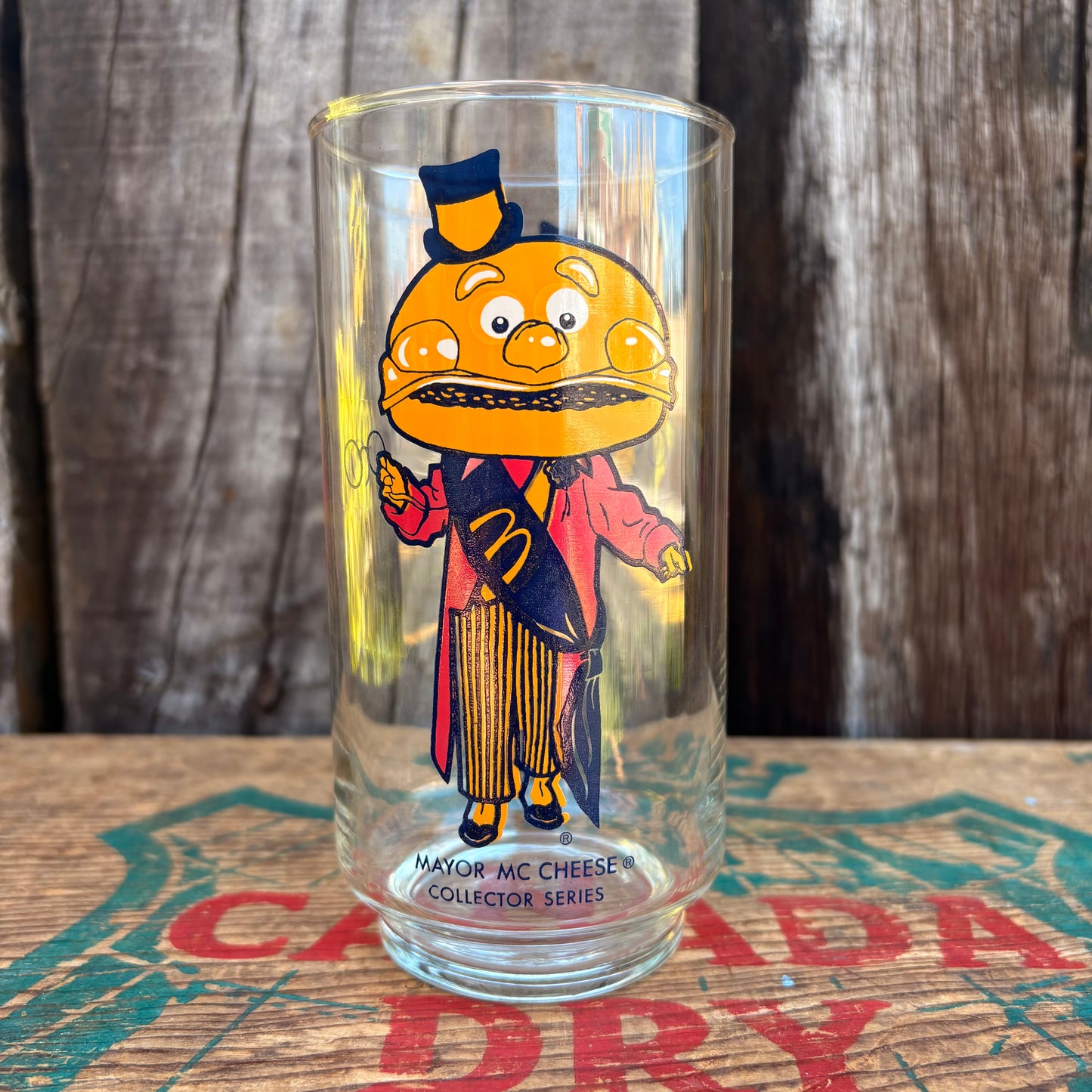 ▶︎▶︎SALE▶︎▶︎【1970s USA vintage】McDonald glass Mayor McCheess