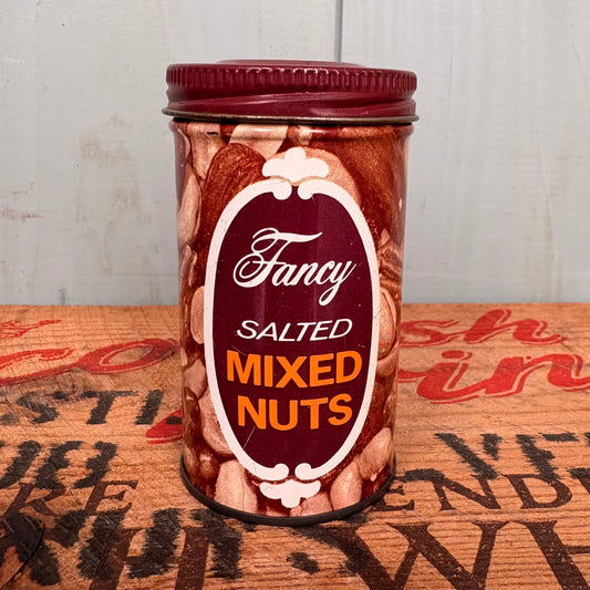 【1970s USA vintage】Fancy Salted Mixed Nuts Snake Can Toy