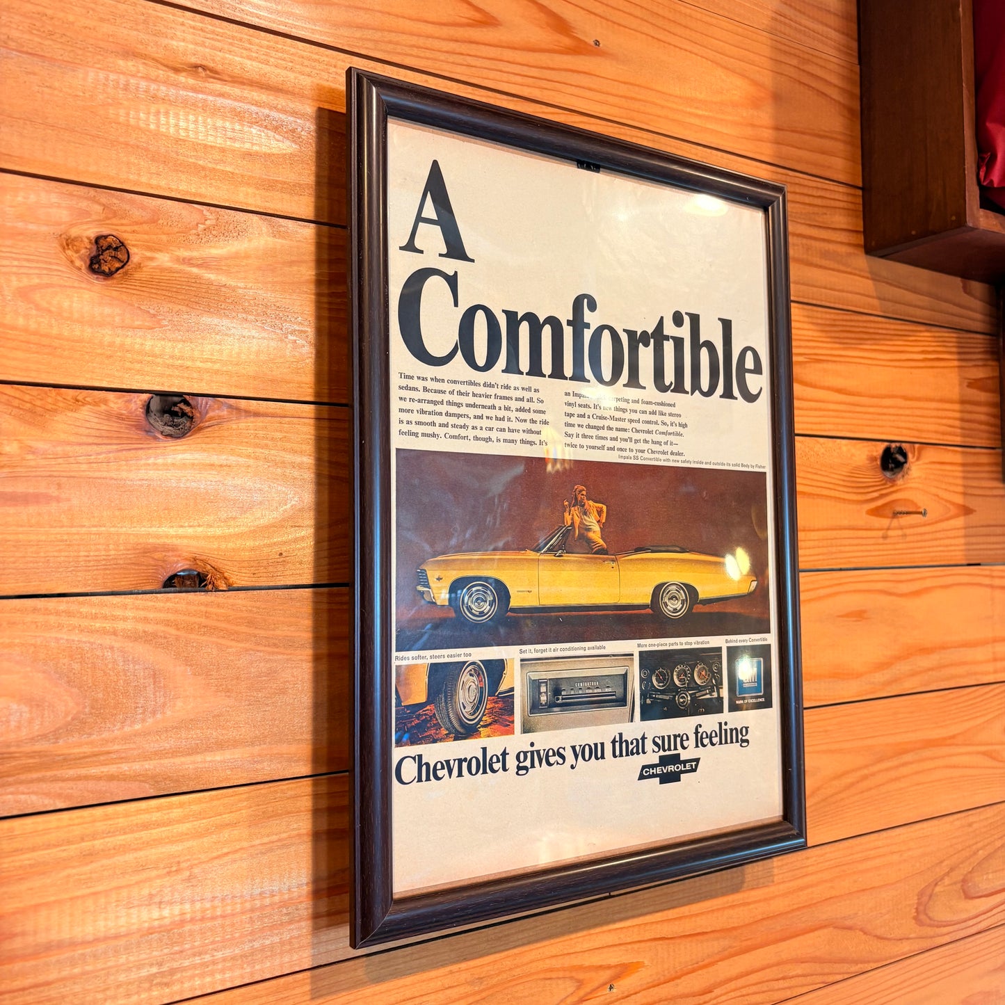 【1967 USA Vintage】LIFE Magazine Framed Ads CHEVROLET