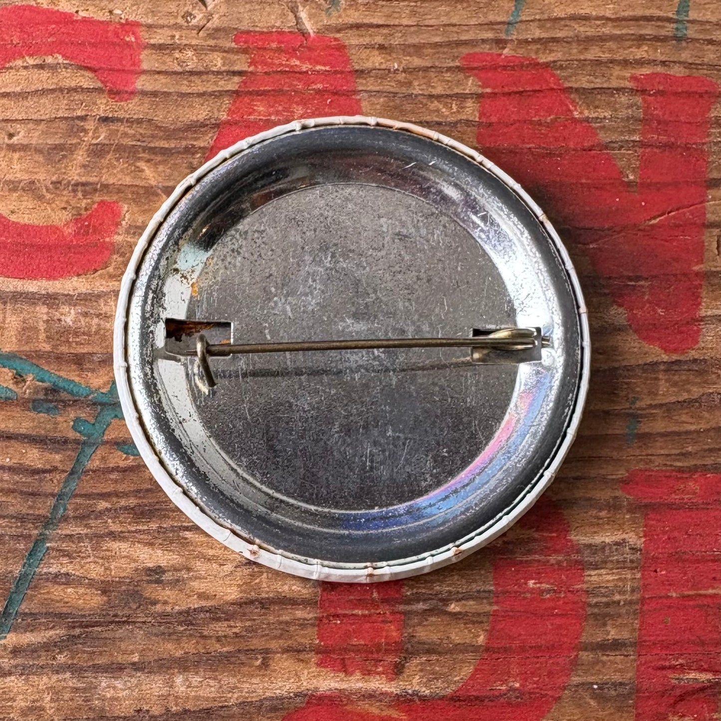 【USA vintage】PINBACK BUTTON 缶バッジ 花