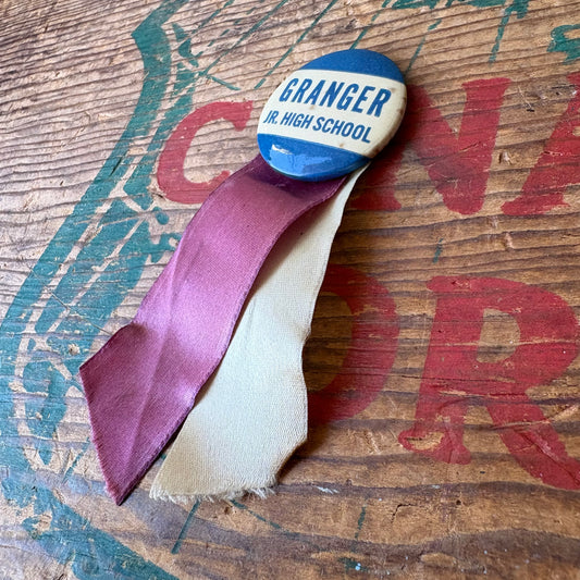 【USA vintage】PINBACK BUTTON GRANGER