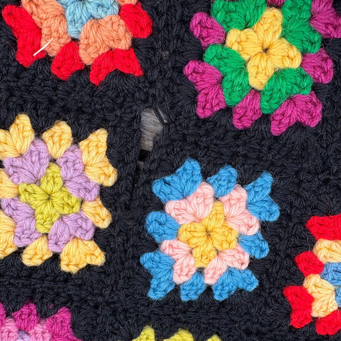 【USA vintage】Granny Square Blanket