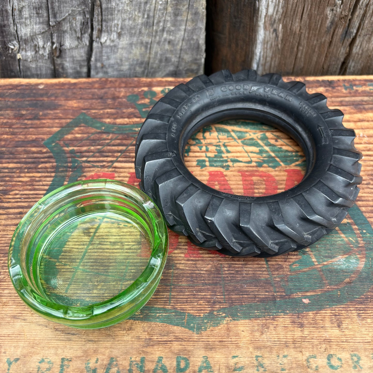 【USA vintage】GOODYEAR ashtray