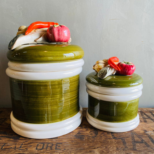 ▶︎▶︎SALE▶︎▶︎【1970s USA vintage】GARDEN HARVEST キャニスター