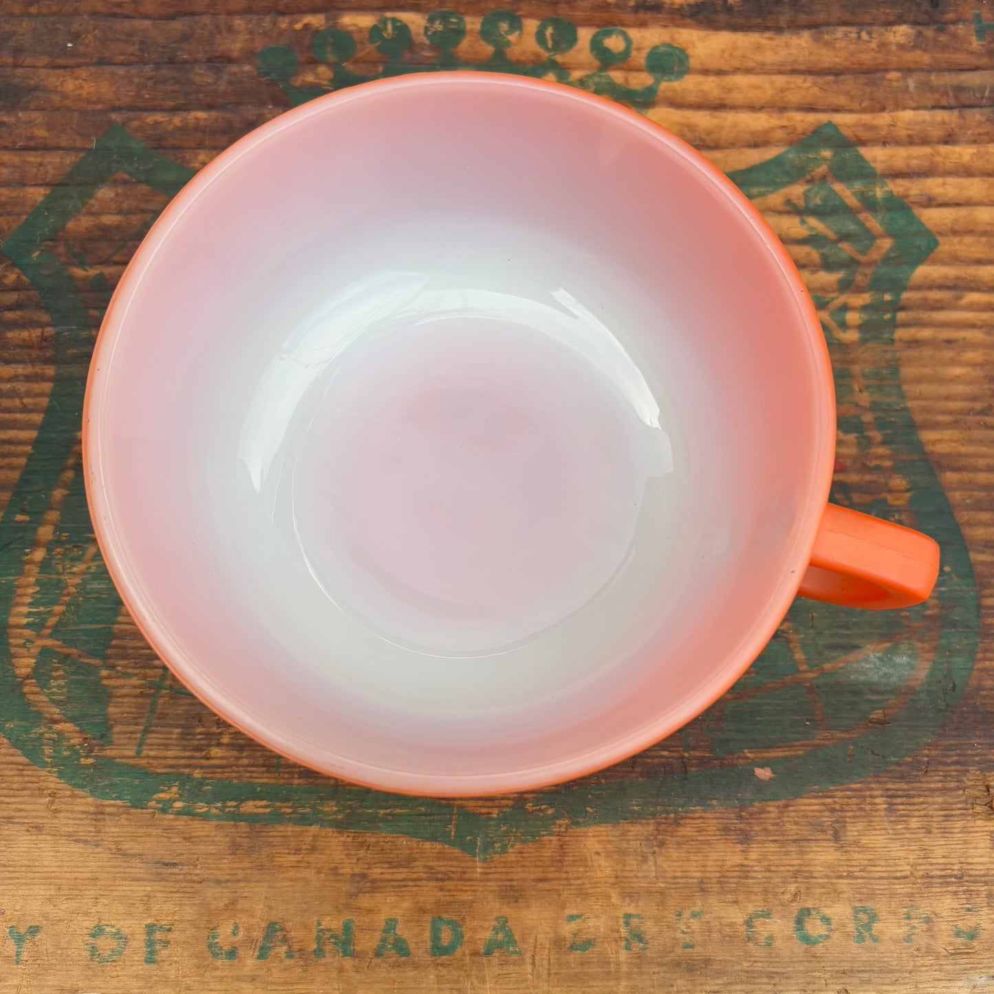 【1960-1976 USA vintage】Fire-King soup mug cup