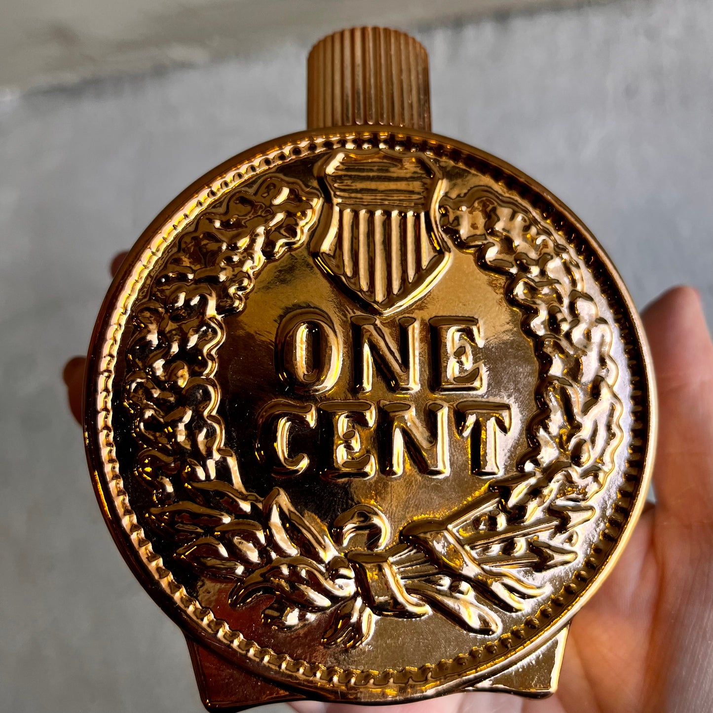 【USA vintage】AVON Indian Head Penny ボトル