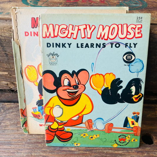 【1953 vintage】MIGHTY MOUSE picture book