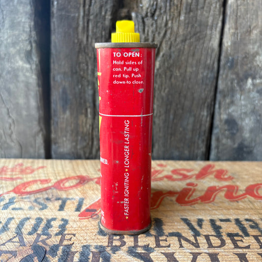 【1950s USA vintage】Jon-e Hand Warmer Fluid Advertising Tin Can