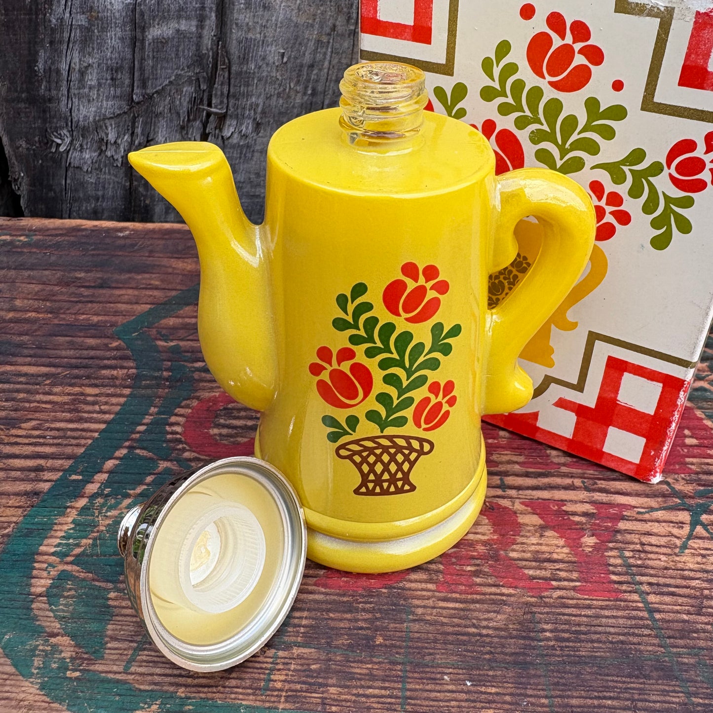 【1970s USA vintage】AVON Koffee Klatch bottle