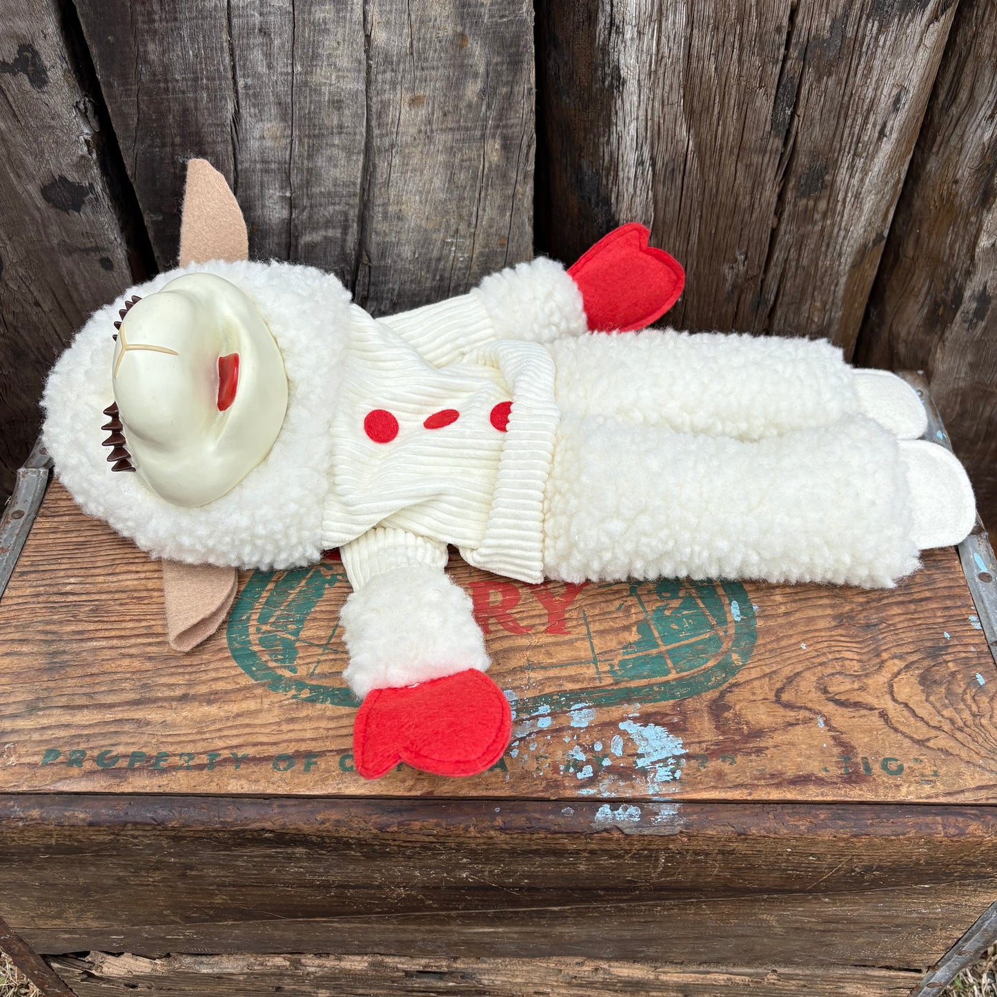 【1993 USA 】PLAYTECH Lamb Chop Hand Puppet