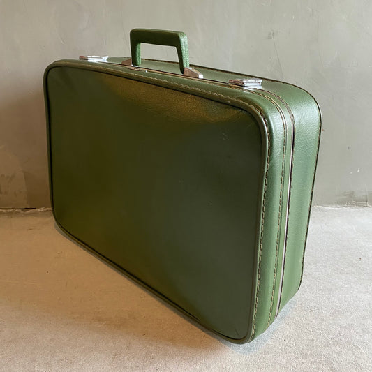 【1970s USA vintage】sears featherlite suitcase