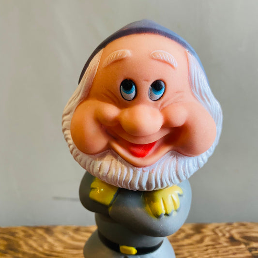 【1970s vintage】7人の小人 ソフビ (Happy ごきげん)