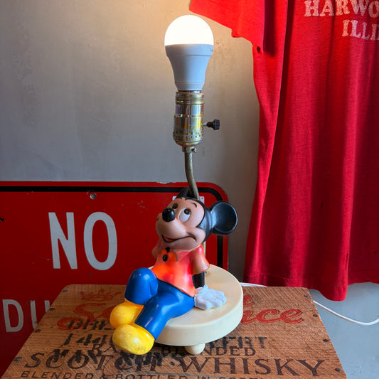 【1970s vintage】 Disney desk lamp