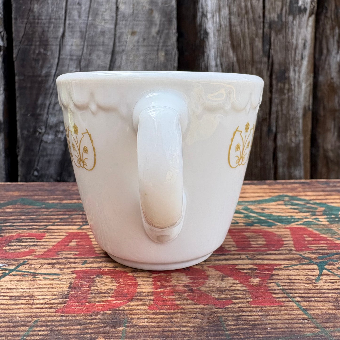 【1960s USA vintage】SYRACUSE CHINA mug cup