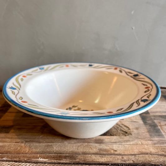 【USA vintage】Metlox Poppytrail California ROOSTER Serving Bowl