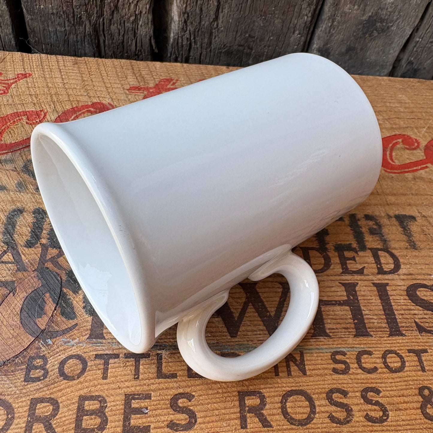 【1970s-1980s USA vintage】Moss Motors Dodge Advertising Mug