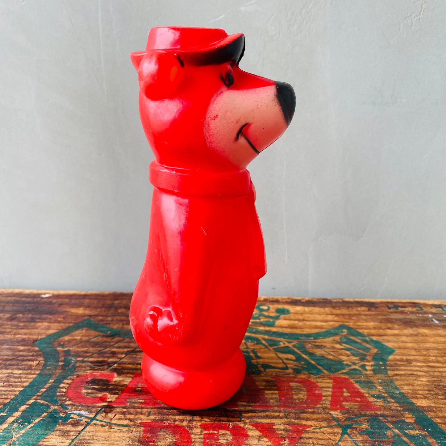 【1960s USA vintage】 bowling figure Yogi Bear