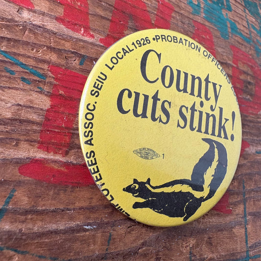 【USA vintage】PINBACK BUTTON 缶バッジ スカンク