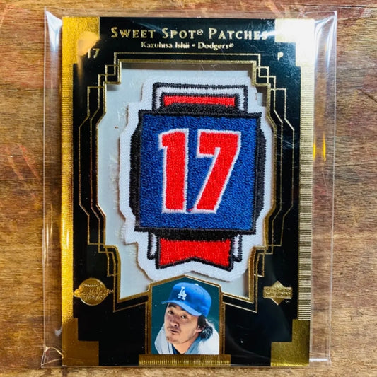 SWEET SPOT PATCHES MLB 記念ワッペン カード 17 石井一久
