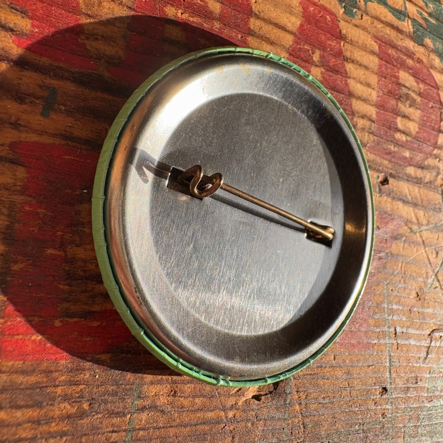 【1980 USA vintage】缶バッジ Pinback Button SAN FERNANDO VALLEY