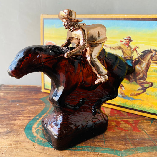 【USA vintage】AVON bottle PONY EXPRESS