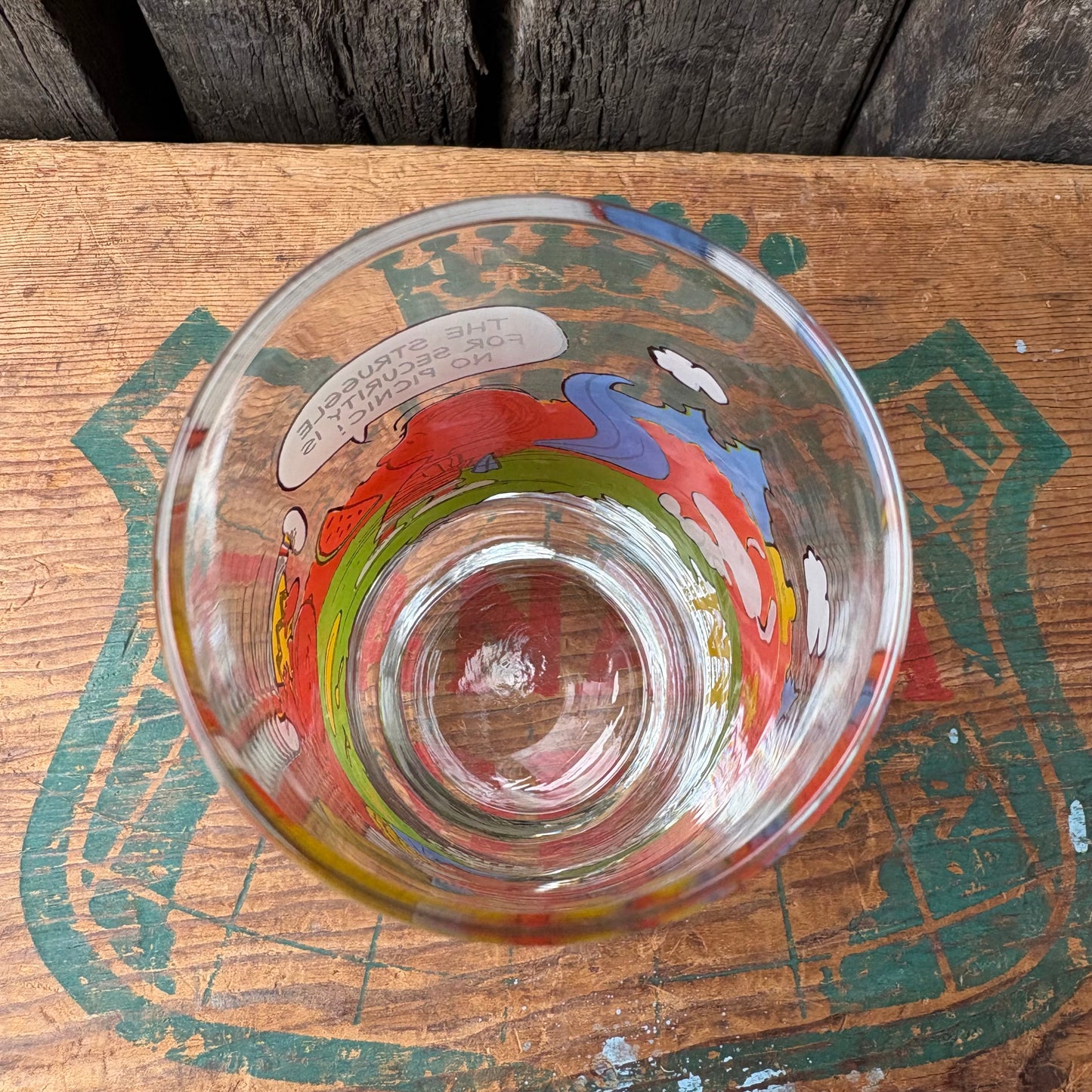 【1980s USA vintage】McDonald ×PEANUTS CAMP SNOOPY COLLRCTION glass 2