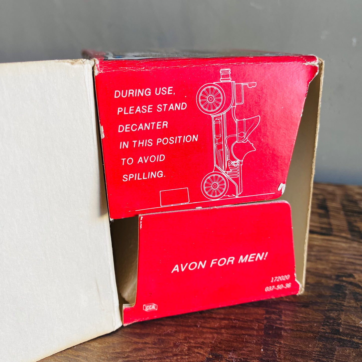 【USA vintage】AVON ボトル stanley steamer