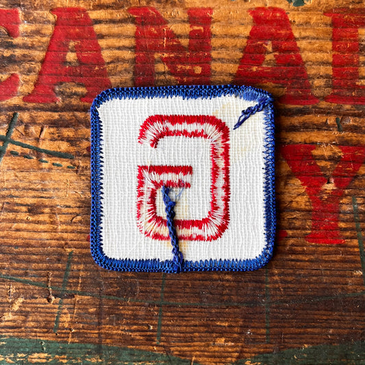 【USA vintage】アルファベットワッペン G