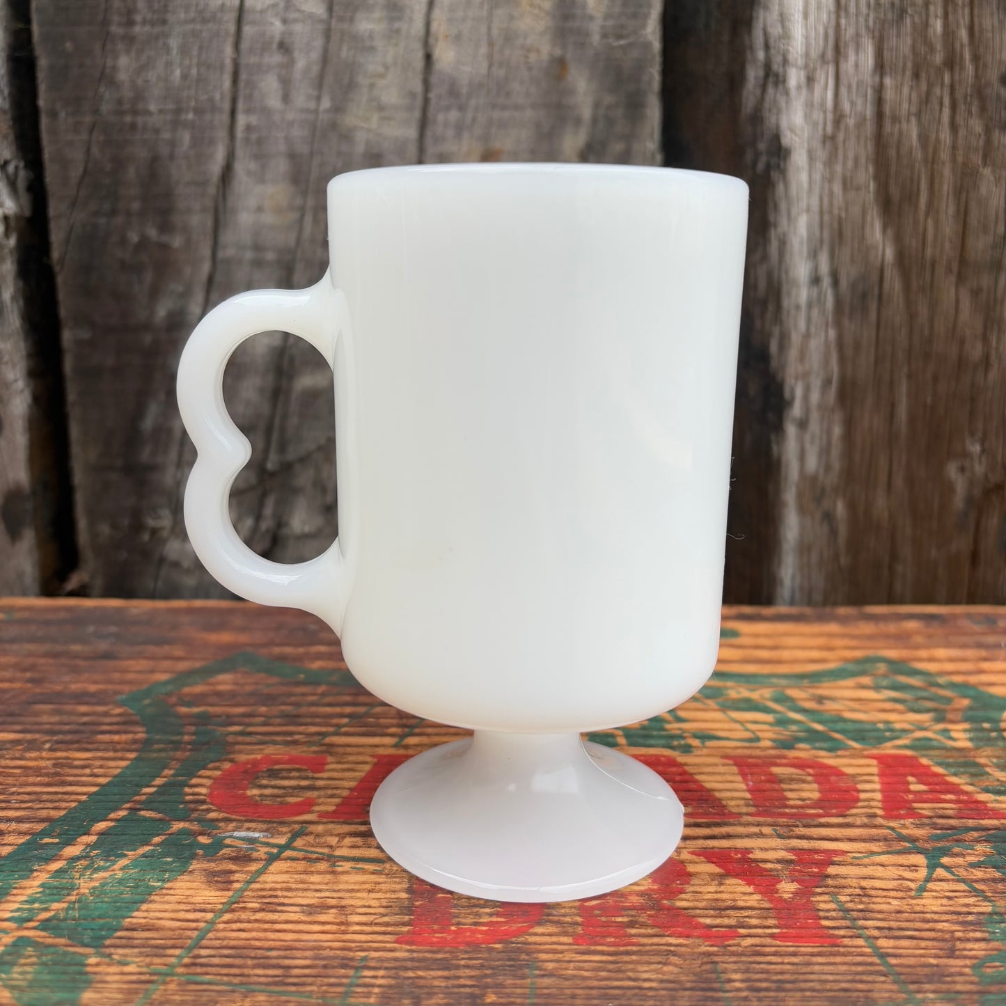 【1970s USA vintage】FEDERALMickey Mouse Footed mug up