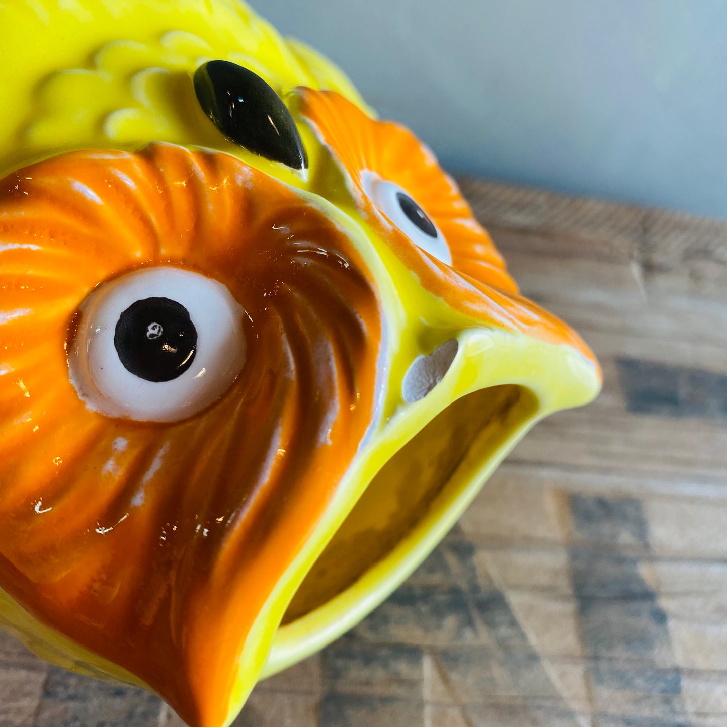 【1970s vintage】owl pen stand フクロウ ペンスタンド