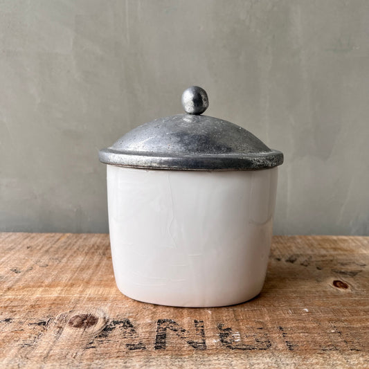 【USA vintage】Canister with casting lid