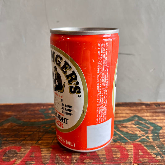 【USA vintage】GABLINGER’S EXTRA LIGHT BEER CAN