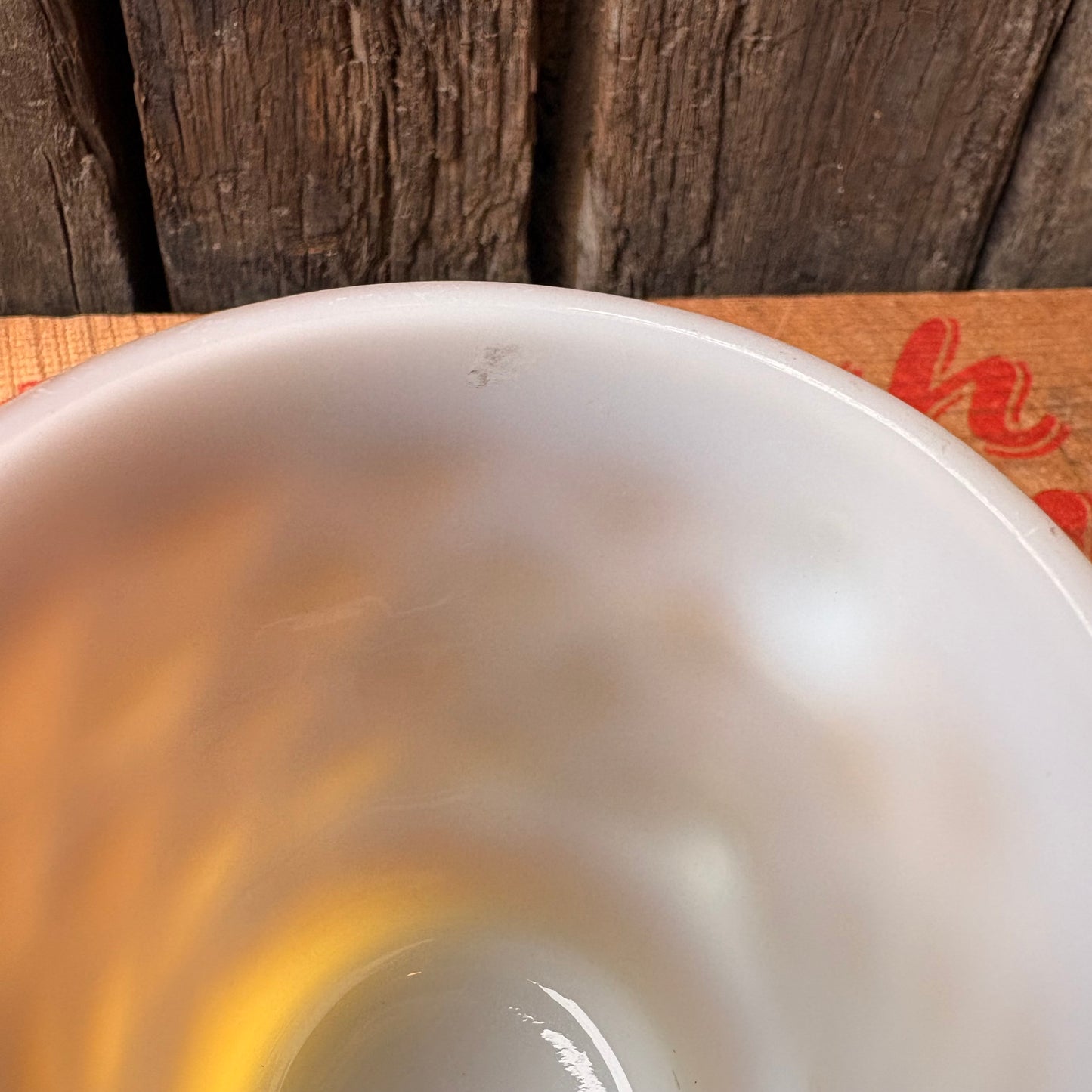 【1977-USA vintage】Fire-King Kimberley mug Yellow