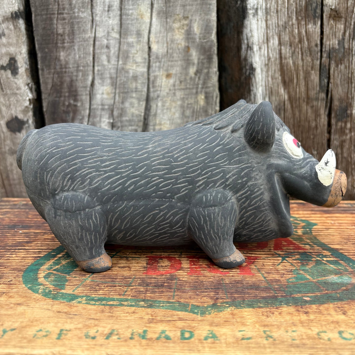 Squeaky Pig Dog Toy