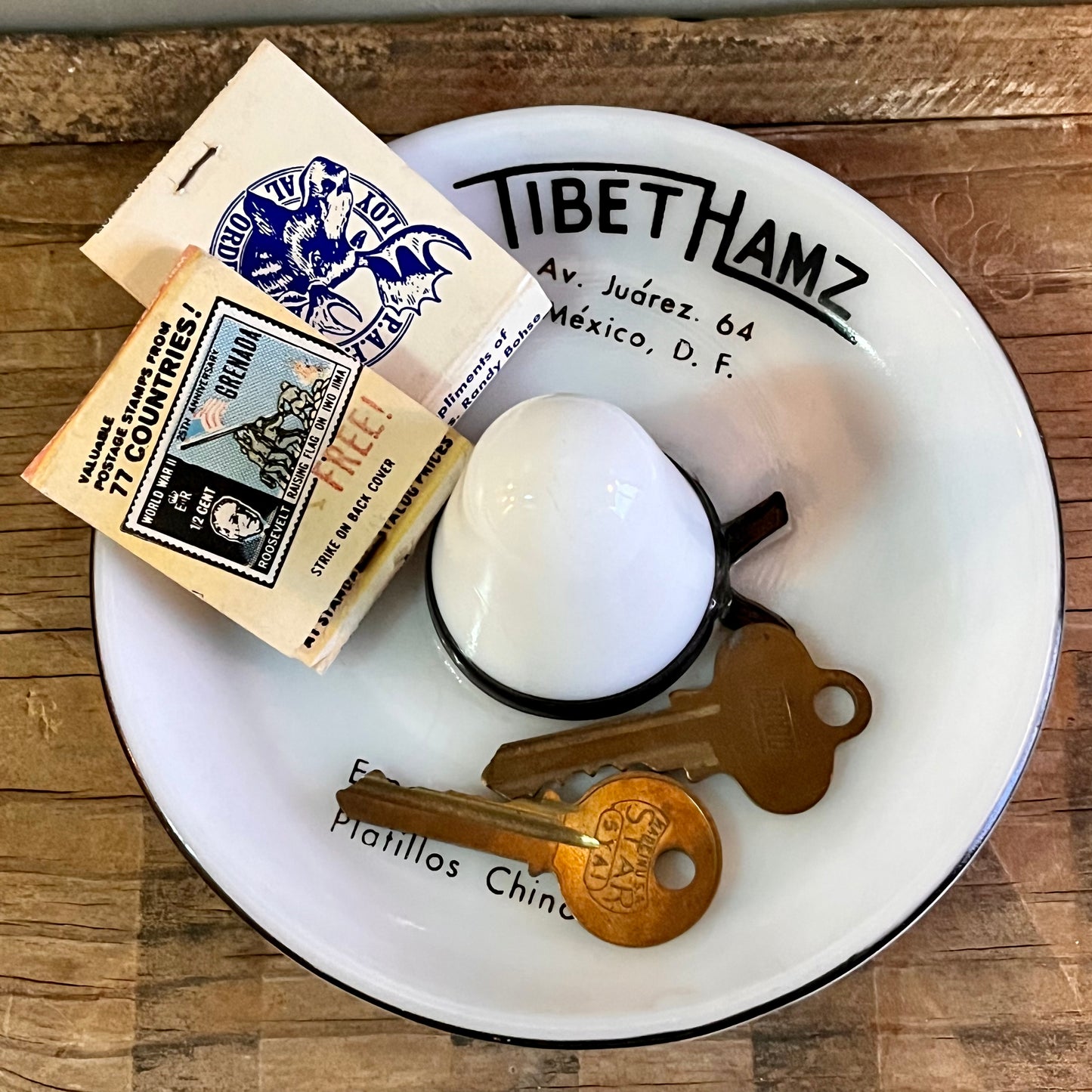 【MEXICAN vintage】灰皿 TIBET HAMZ